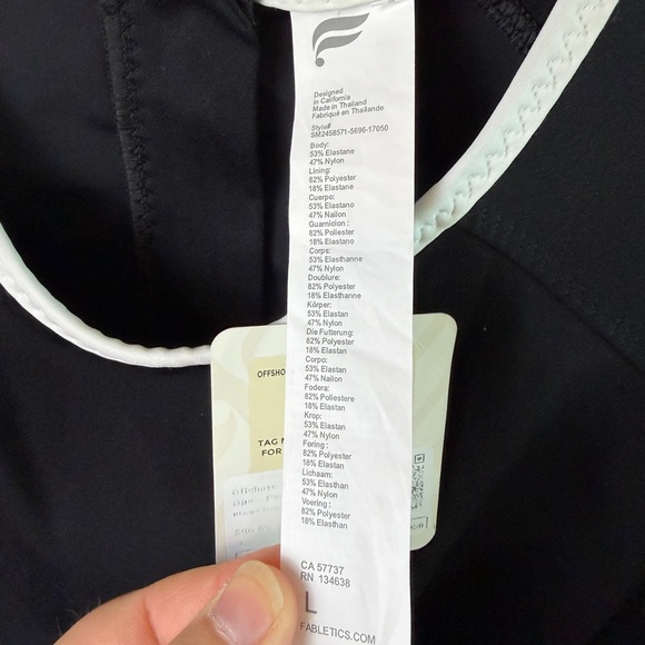 NWT Offshore Long Sleeve One-Piece Swimsuit in Black Size Large - Picture 8 of 9